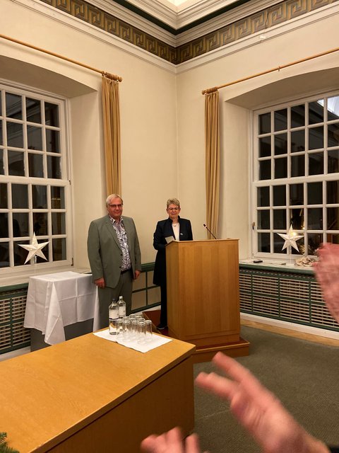 Stephan Dose und Susi Ross im Ständesaal